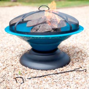 Moda Enamelled Firepit - Blue
