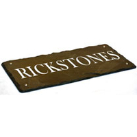 Personalised Long Rectangular House Sign