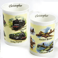 Personalised Train Mug