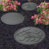 UK Stepping Stone Leaves Grey