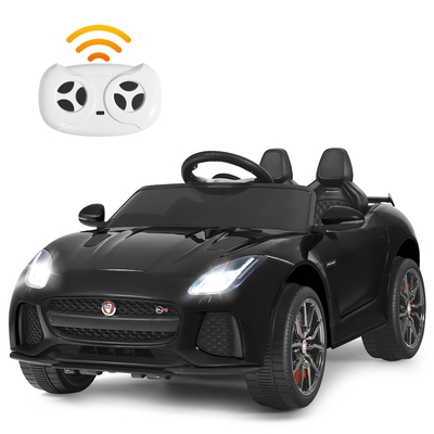 12V Jaguar F-Type SVR Kids
Ride On Car with Remote
control-Black
