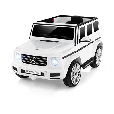12V Licensed Mercedes-Benz
Kids Ride-on Car with Remote
Control-White