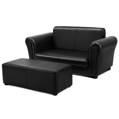 2 Seat Kids Sofa Set with
Ottoman