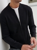 Arlo Knit Bomber Jacket -
Black,  M