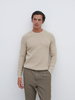 Finley Crew Neck Melange Knit
Jumper - Beige Melange,  L