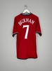 2002/04 ENGLAND BECKHAM 7 AWAY
SHIRT (XL) UMBRO