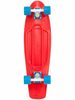 7.5" x 27" Nickel Complete Cruiser Skateboard - Red