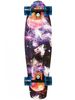 7.5" x 27" Nickel Fade Complete Cruiser Skateboard - Space
