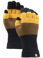 Touch N Go Knit 14/15 Liner Gloves - Goldenrod Colorblock