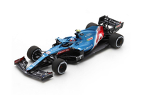 Alpine A521 No. 31 F1 Esteban Ocon (Hungarian GP With Pit Board 2021)