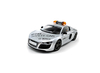 Audi R8 5.2 FSi DTM Safety Car (2008) in Silver (1:18 scale by Kyosho 09216DTM)