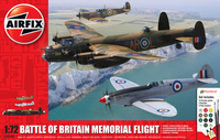 Avro Lancaster B Mk III (With Supermarine Spitfire Mk IIa and PR.XIX - Battle of Britain Memorial Flight 1957) [Kit]