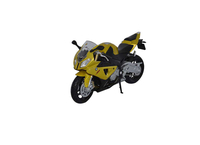 BMW S1000RR in Metallic Yellow (1:18 scale by Welly 12810PW)