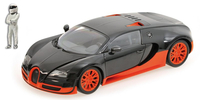 Bugatti Veyron Super Sport (with Stig Figure 2011) in Black and Orange