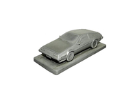 De Lorean DMC 12 Plain Bonnet in Bare Metal (1:43 scale by Autosculpt Miniatures 02DL)