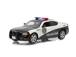 Dodge Charger (Policia Civil 2011) Diecast Model Car from Fast And Furious Fast Five