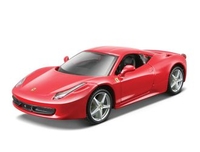 Ferrari 458 Italia Diecast Model Car Kit