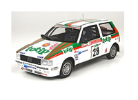 Fiat Uno Turbo (Alex Fiorio - San Remo Rally 1986) in White (1:18 scale by Top Marques TOP02B)