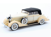 Hispano Suiza H6C Hibbard and Darrin Closed Convertible (1928) Resin Model Car
