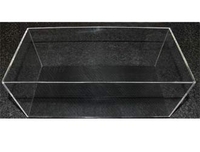 Luxury Display Case with Carbon Fibre Effect Base