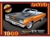 Plymouth GTX Convertible (1969) Plastic Model Car Kit