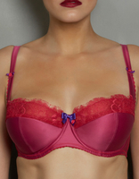 Tutti Rouge Kitty Half-Padded Balconette Bra Pink/Magenta
