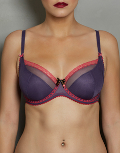 Tutti Rouge Nichole Balconette Bra Purple Haze/Sugar Pink