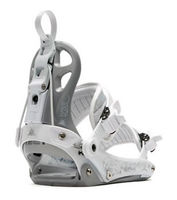 K2 Cinch Debut Womens Snowboard Binding - White 08