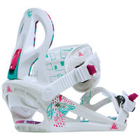 K2 Kat Kids Snowboard Binding - White 2010
