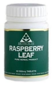 Bio-Health Raspberry Leaf 900mg 60 Vegetarian Tablets
