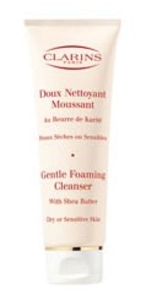 Clarins Gentle Foaming Cleanser With Shea Butter - Dry/Sensitive Skin 125ml