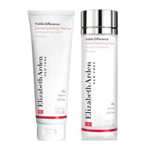 Elizabeth Arden Visible Difference Gentle Hydrating Cleanser and Toner Duo