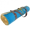 Holistic Silk Scented Rug/Yoga Mat with Lavender - Aqua
