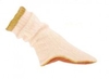 Holistic Silk Slipper Socks - Cream