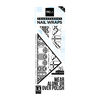 ncLA Nail Wraps - Leather and Lace