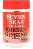 Seven Seas Korean Ginseng 600mg One-a-Day 30 Capsules