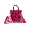 Sleep-In Rollers Pink Leopard Mega Bounce Rollers x 20
