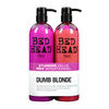 TIGI Bed Head Dumb Blonde Shampoo & Reconstructor Tween Duo 2 x 750ml
