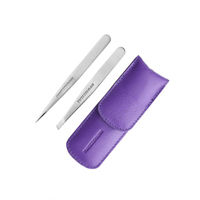 Tweezerman Petite Tweeze Set - Lilac Case