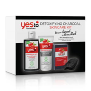 Yes to Tomatoes Detoxifying Charcoal Skincare Kit