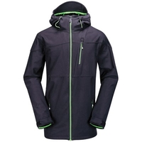 Geo Soft Shell Jacket - Black