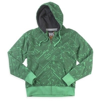 Geo Zip Hoody