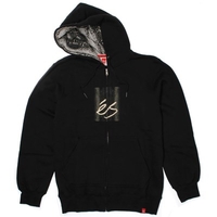 Main Block Fill Black Zip Hoody