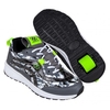 Nitro Charcoal/Black Camo/Yellow Kids Heely Shoe