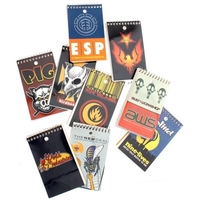 Skateboard Notepad - Various Brands