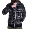 Too Live TK Black/Silver Zip Hoody