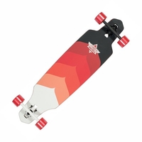 Wake Red 38inch Complete Longboard