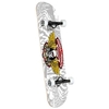 Winged Ripper One Off 242 8inch Complete Skateboard - Silver