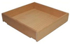 Beech Drawer 100 mm High for Cabinet Width 400 mm - Standard finish
