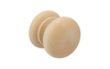 Beech Knob 34 mm Bolt-Fix - Standard finish